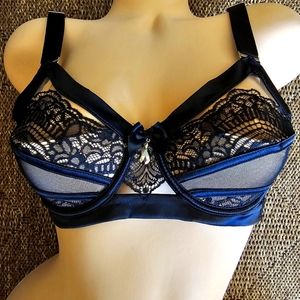 Honey Birdette Heidi Black Bra 32C